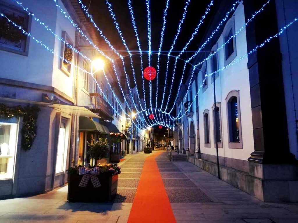 Boże Narodzenie w Portugalii - oswietlenie