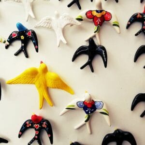 Jaskółki z ceramiki – andorinhas