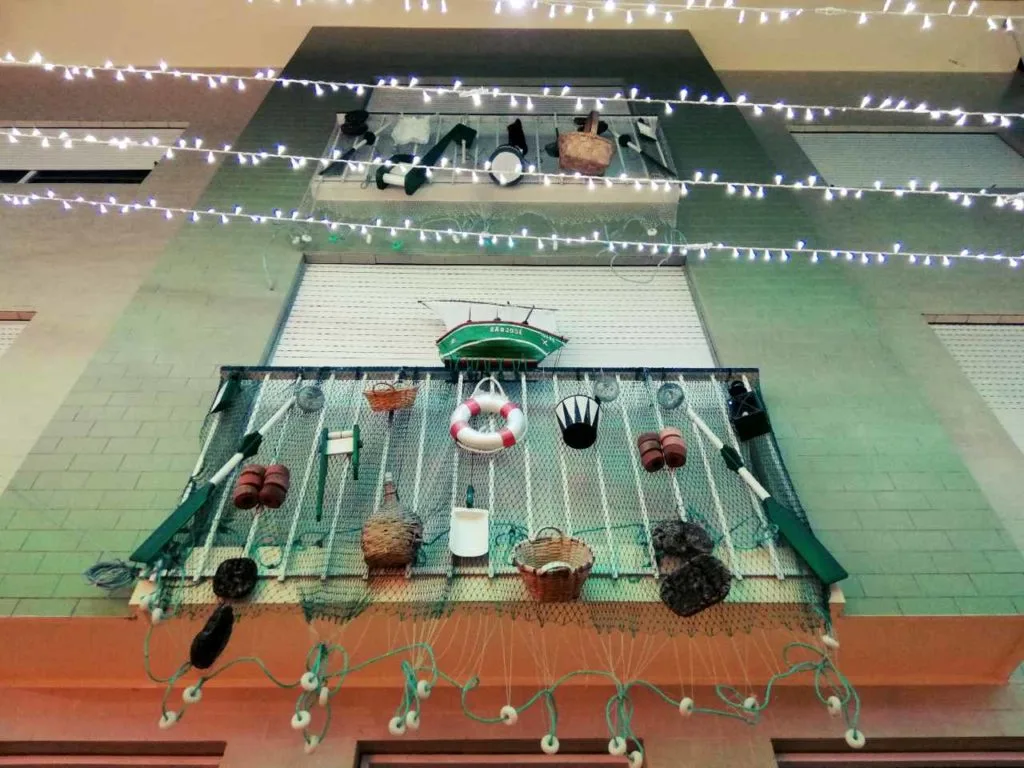 Festiwal św. Piotra w Portugalii - dekoracje balkonu