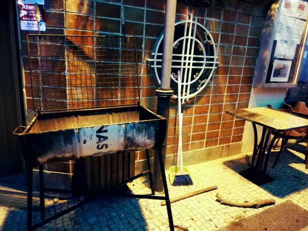 Festiwal św. Piotra w Portugalii - grill