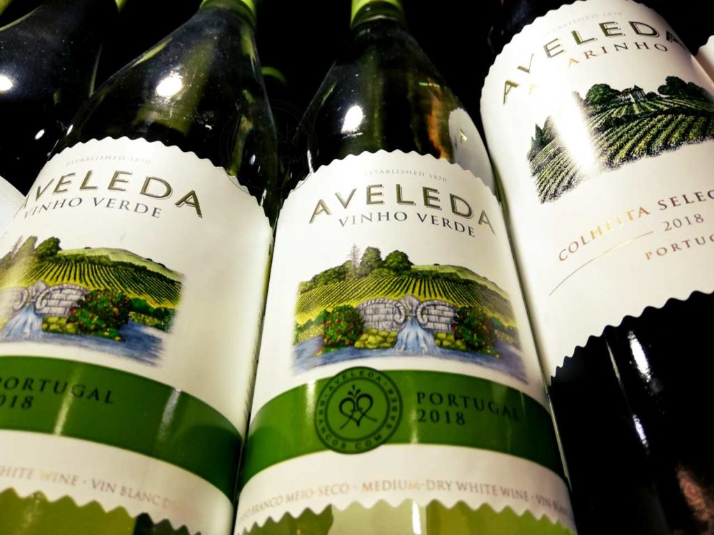 Najlepsze wina portugalskie - vinho verde Aveleda
