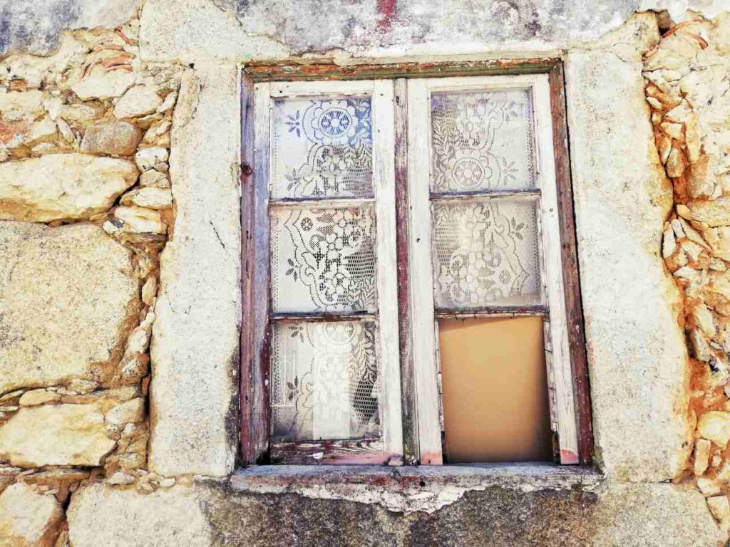 Północna Portugalia - Caminha - okno