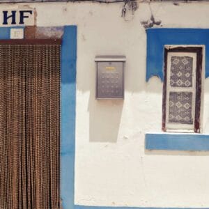 Santa Susana - maleńka biało-niebieska miejscowość w Alentejo