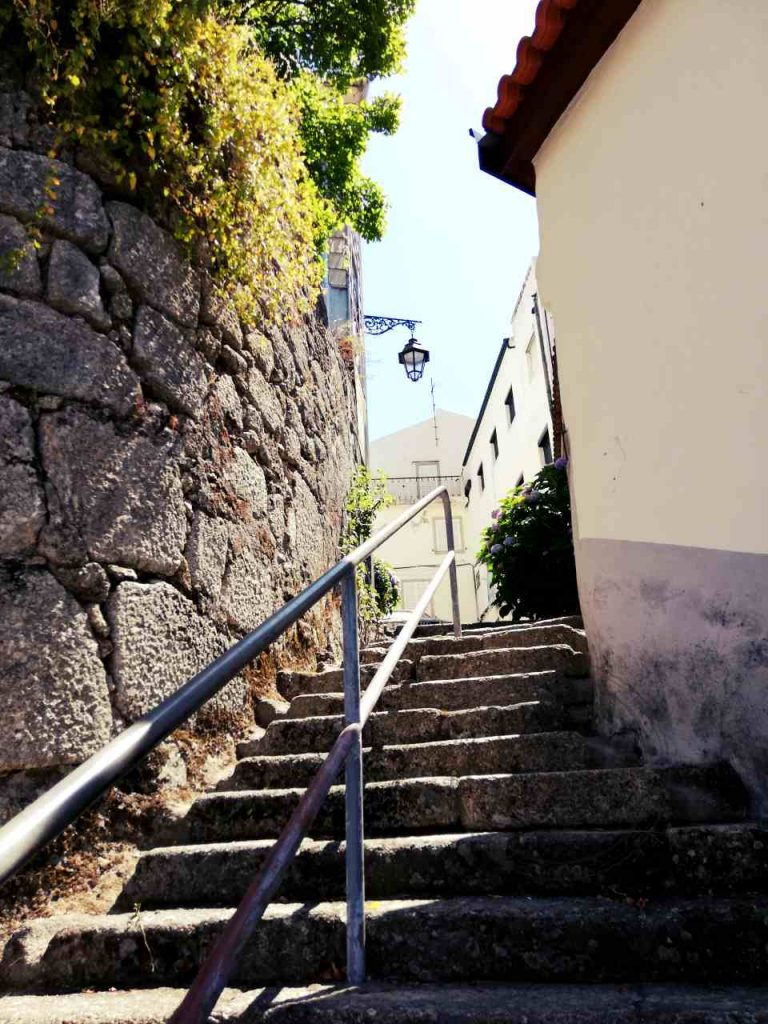 Covilhã - schody w mieście