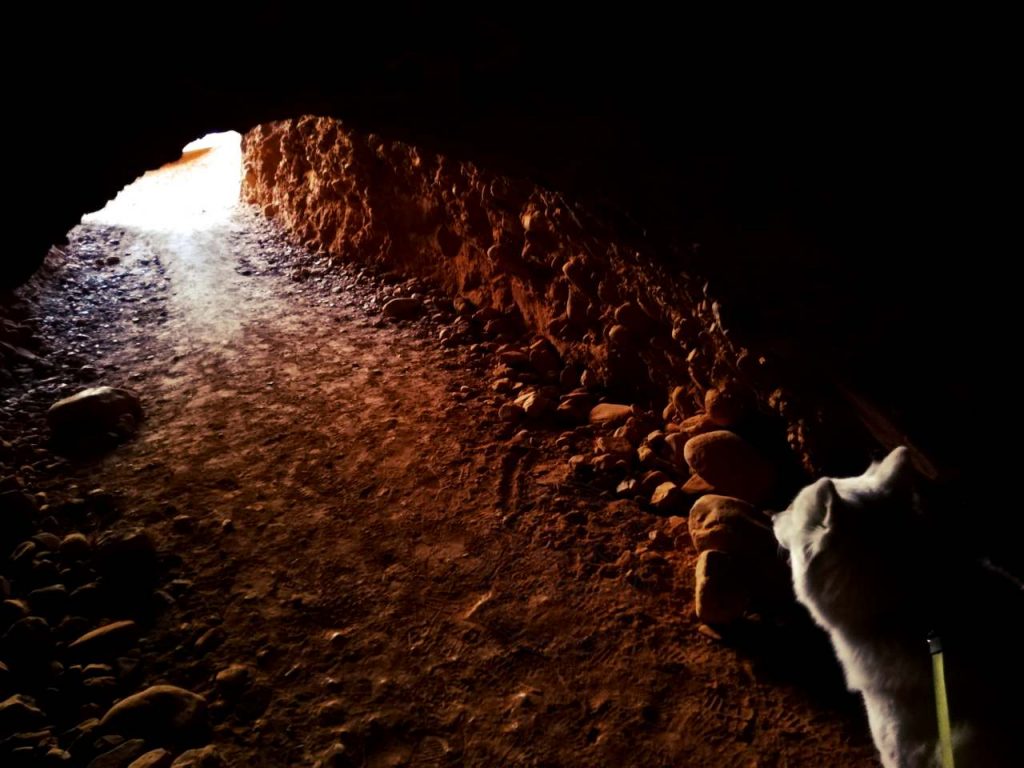 Las Médulas – jaskinia - wyjście