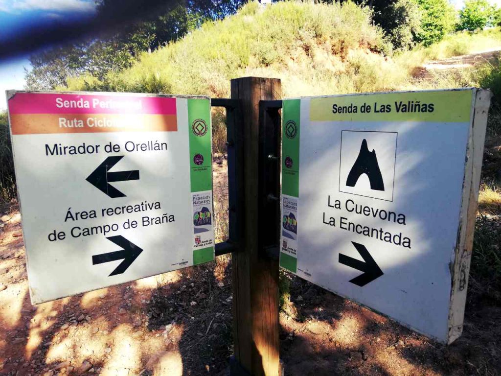 Las Médulas – oznaczenie szlaków