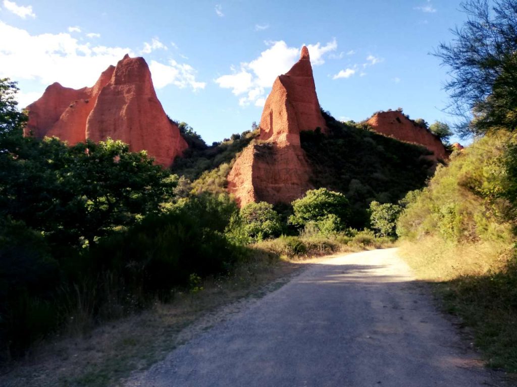 Las Médulas – rude skały