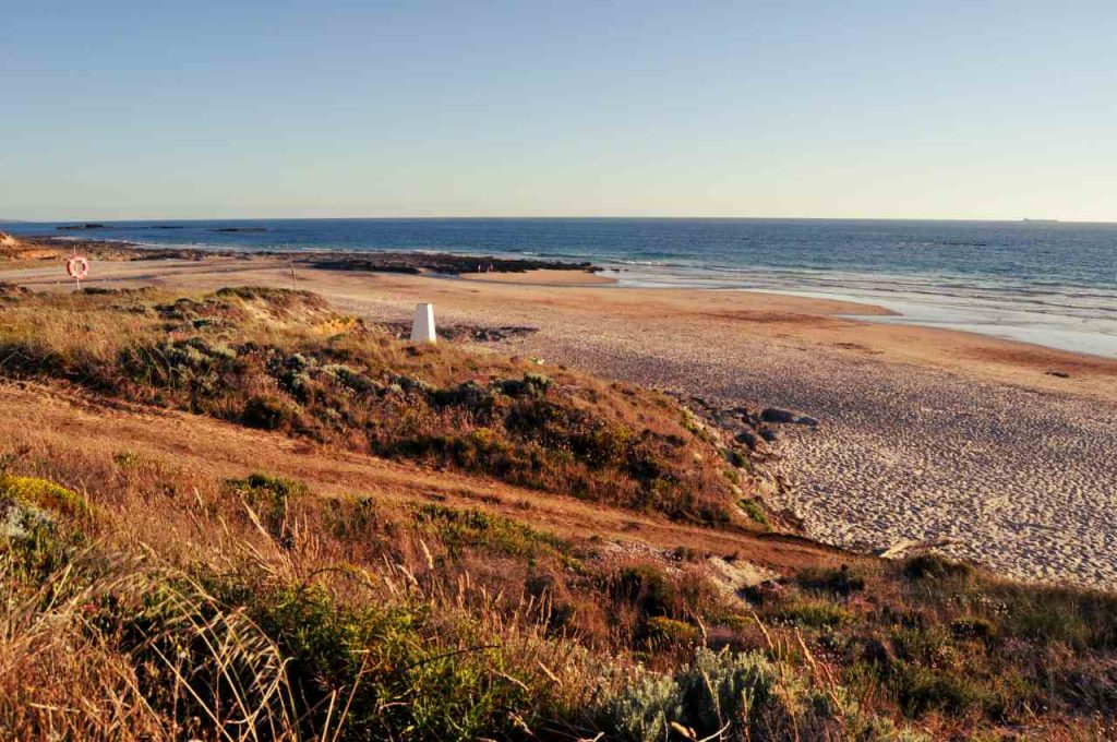 Plaże Costa Alentejana - Praia de Morgavel - wydmy