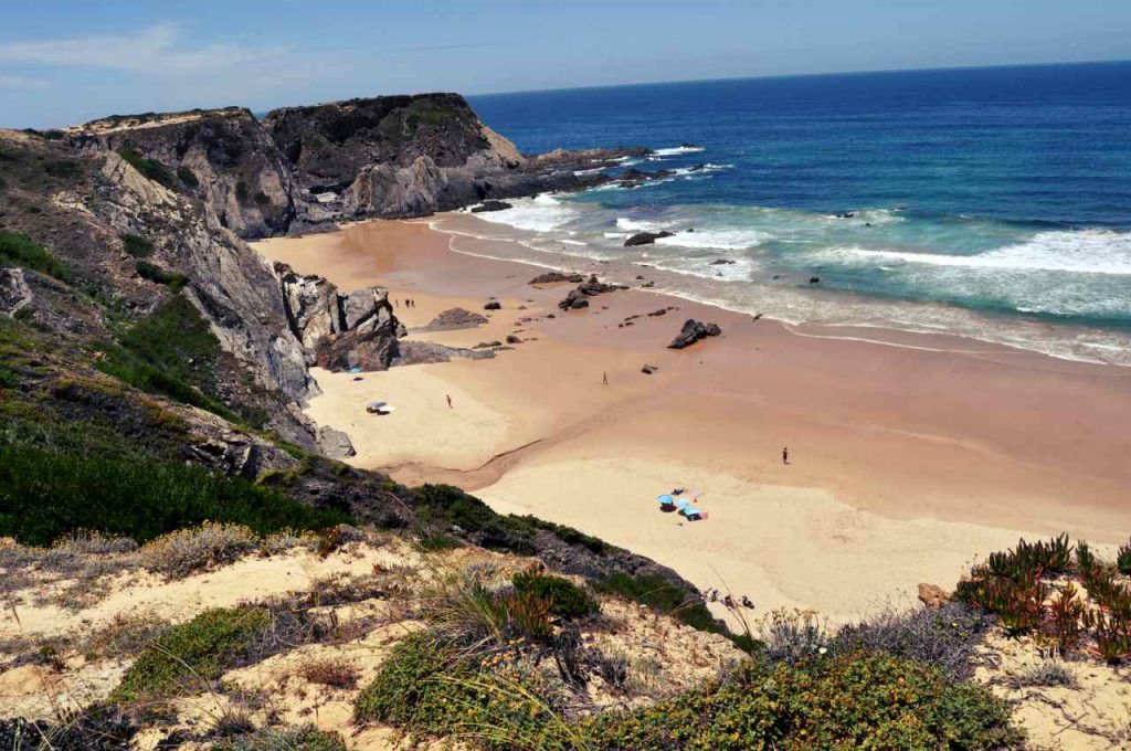 Plaże Costa Alentejana - Praia dos Machados