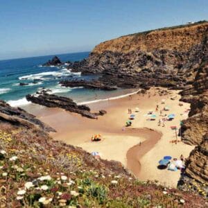 Portugalia Plaże Costa Alentejana - przewodnik - Praia dos Alteirinhos