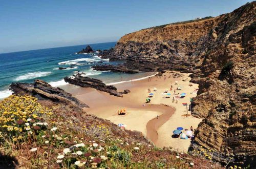 Portugalia Plaże Costa Alentejana - przewodnik - Praia dos Alteirinhos