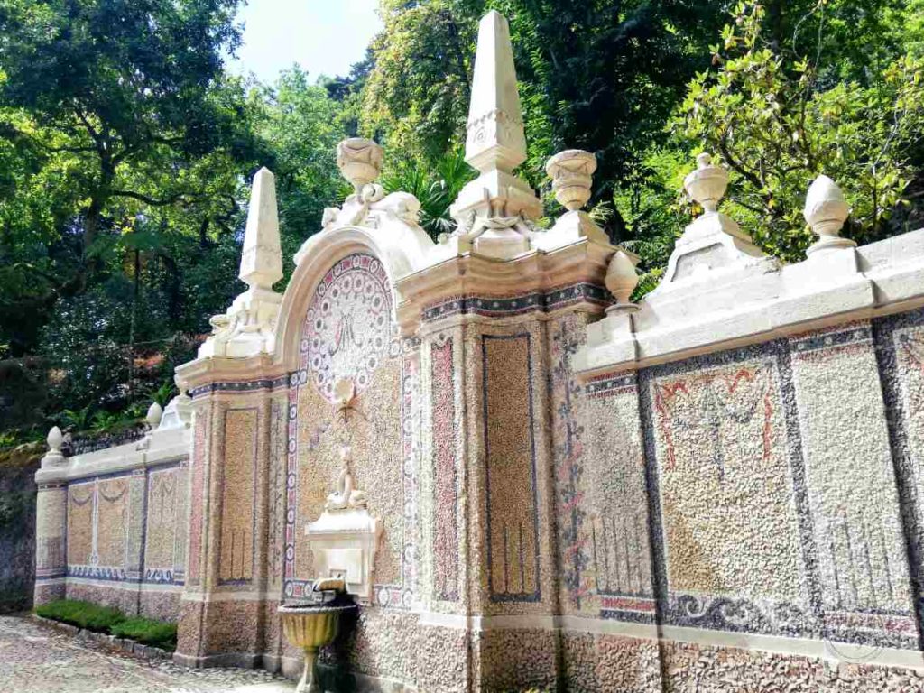 Quinta da Regaleira - Sintra - Fonte da Abundancia - źródło