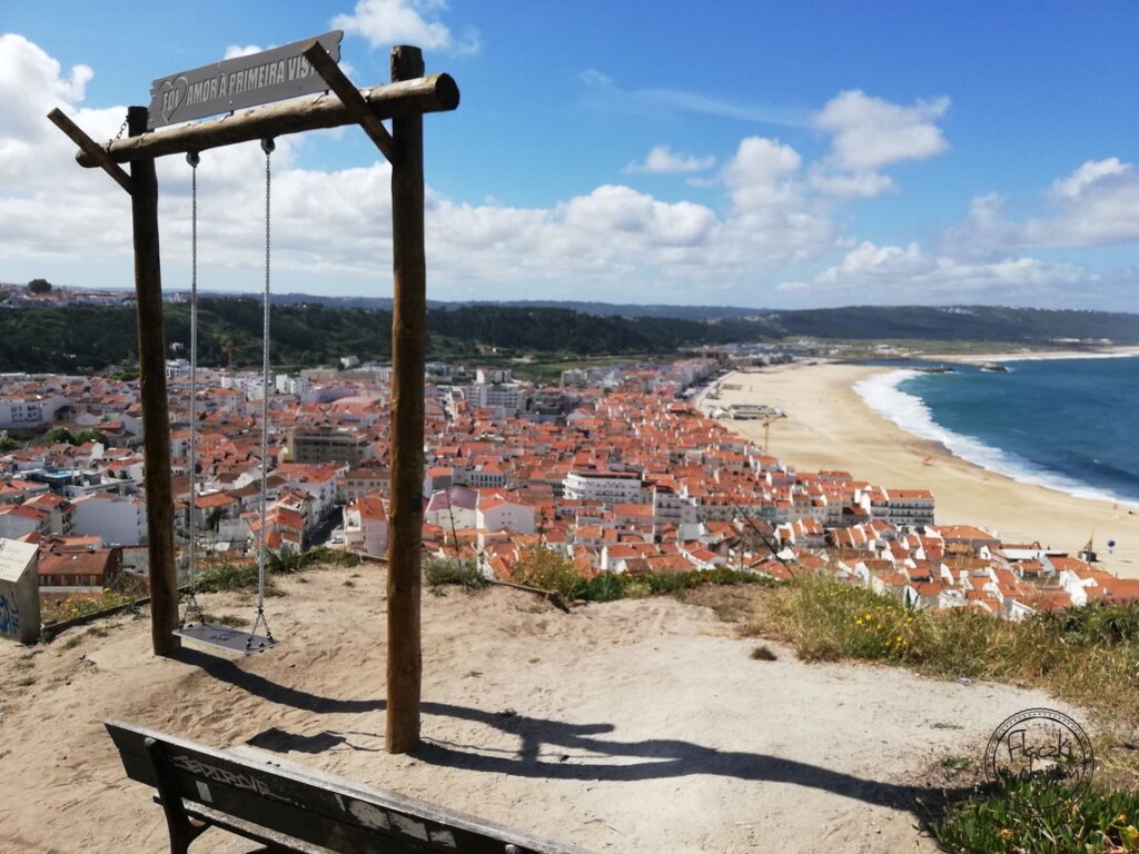 Portugalia - Nazare - huśtawka panoramiczna