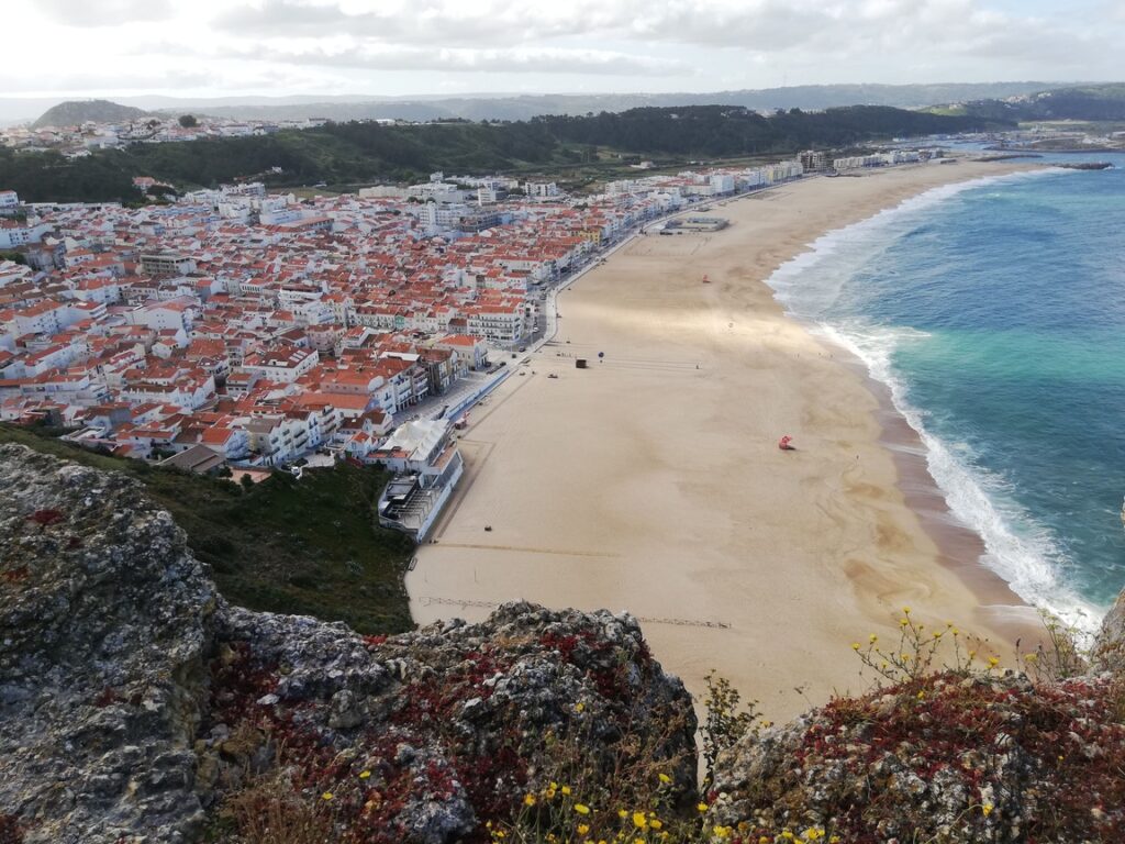 Portugalia - Nazare - Sitio - górna część miasta
