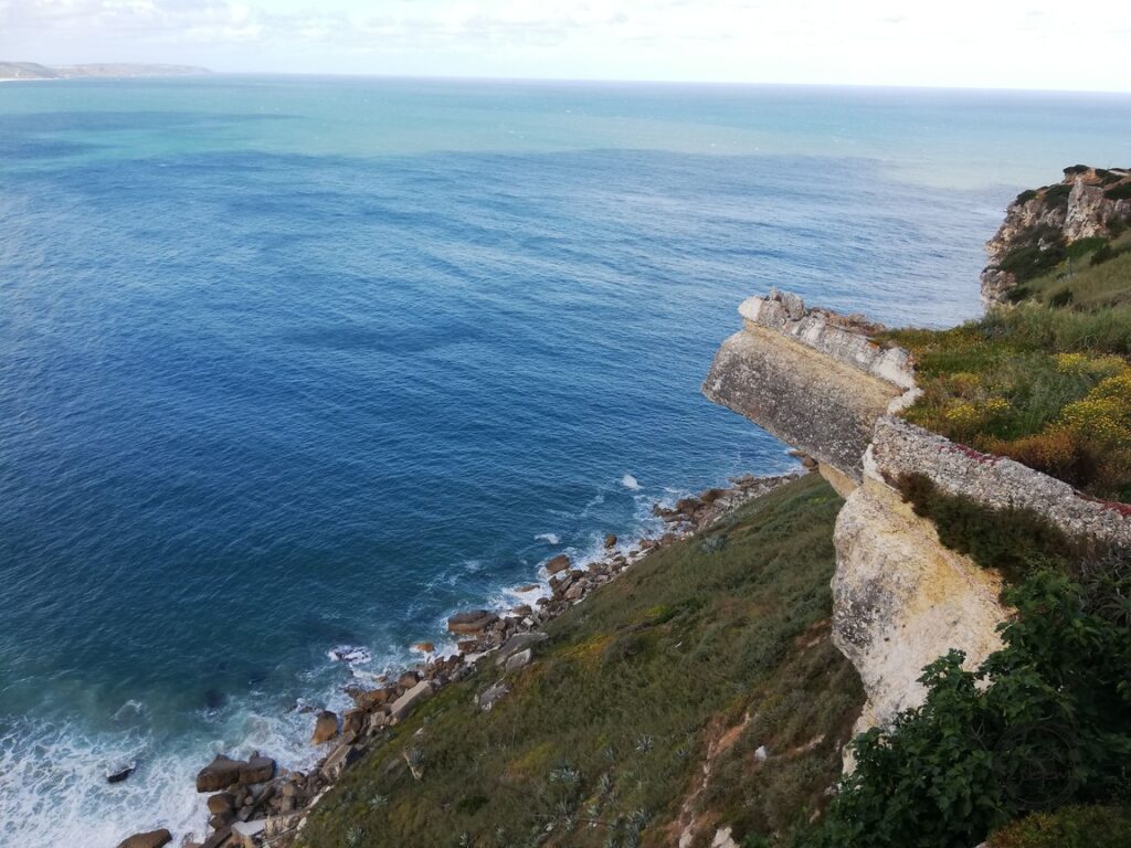 Portugalia - Nazare - widok na ocean