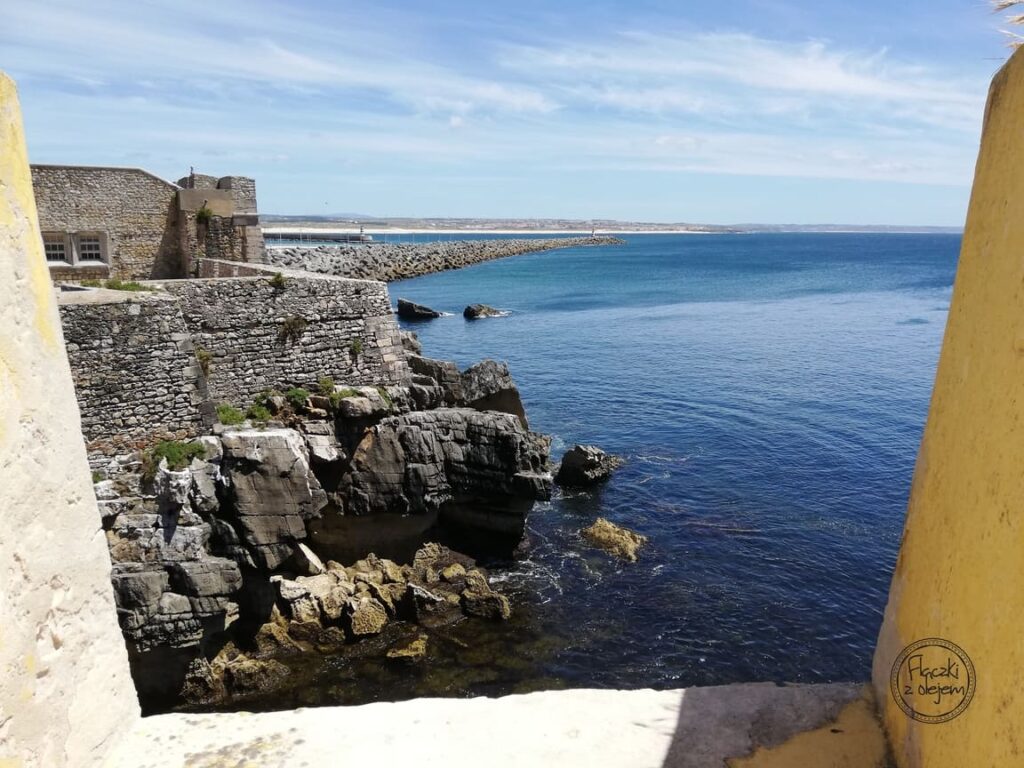 Widok z fortu Peniche
