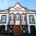 Azory - Wyspa Terceira -kaplice w różnych kolorach