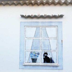 Dzień dobry po portugalsku - okno, Algarve