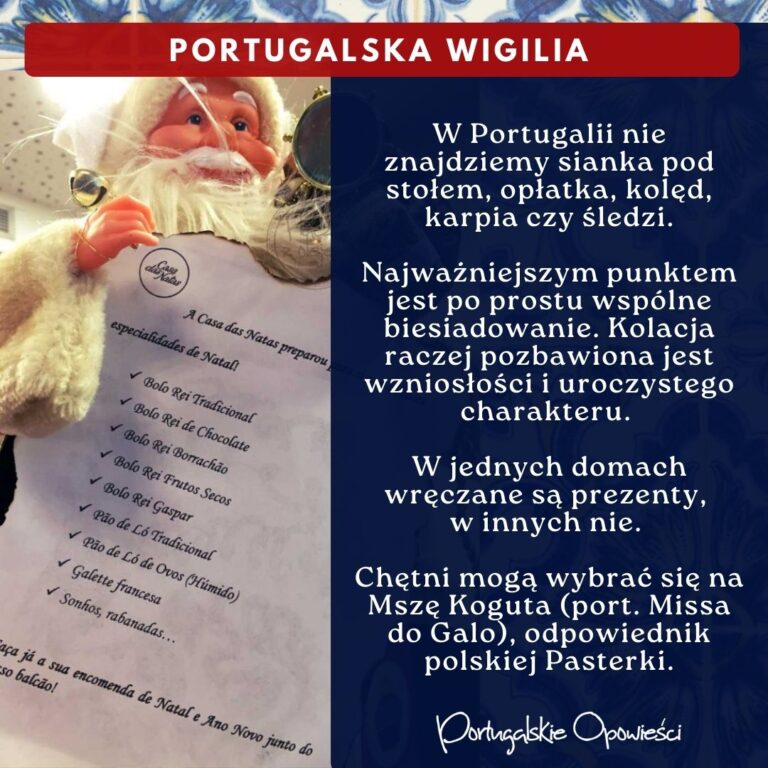 Boże Narodzenie w Portugalii - Wigilia