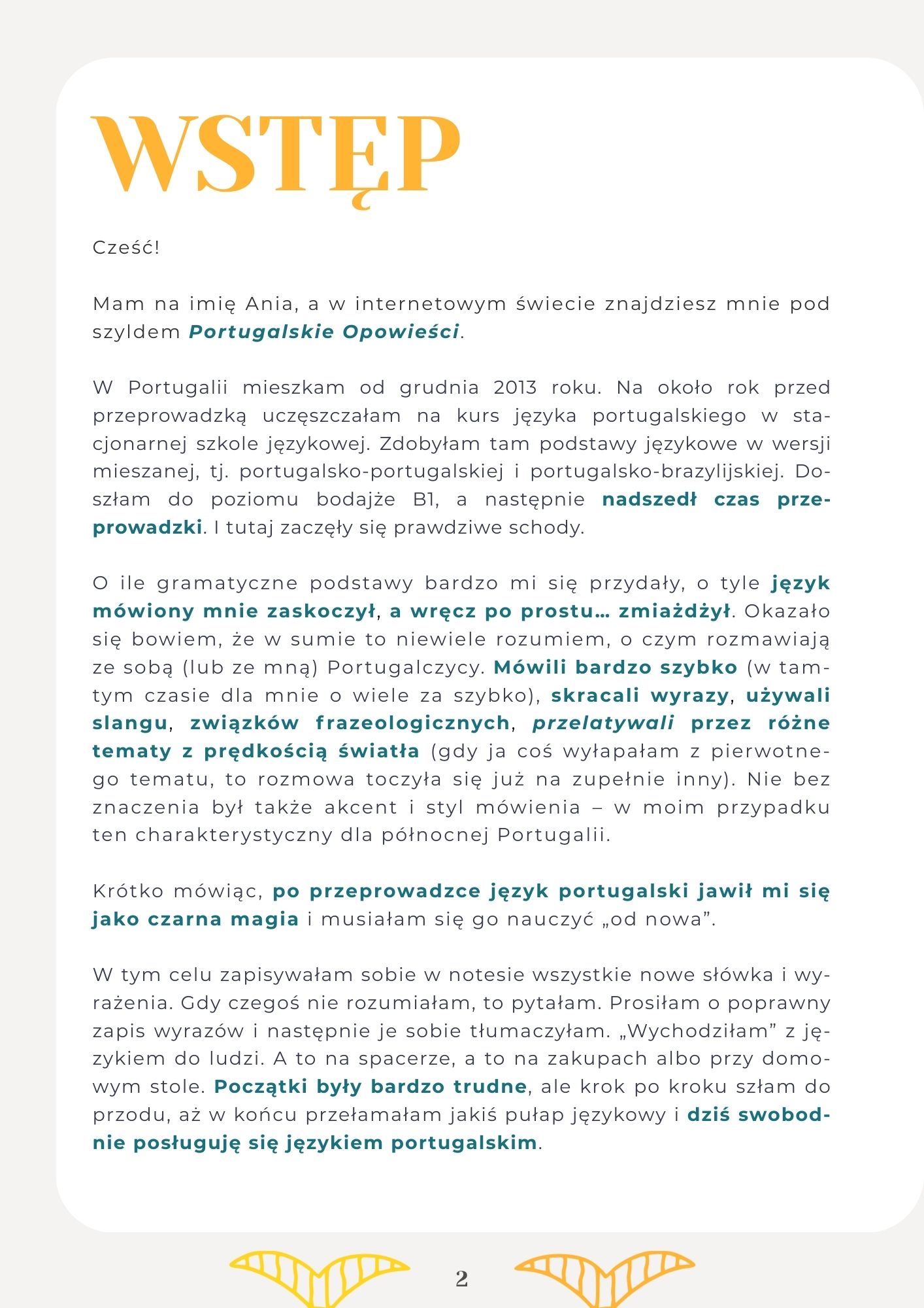 Portugalski słowniczek - Produkty spożywcze - Portugalskie opowieści - Wstęp 1